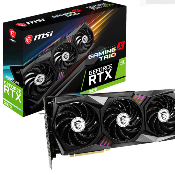 Graphic Card Nvidia Geforce RTX 3070 8GB Msi GamingX Trio ddr6
