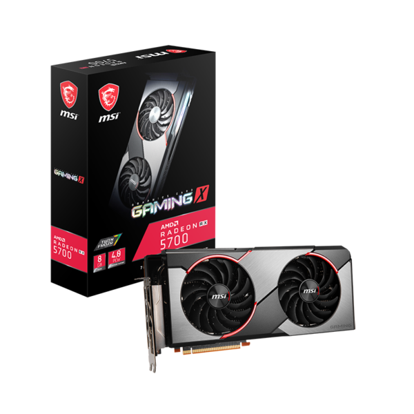 Graphic Card AMD Redeon Rx 5700 xt 8gb ddr6 Msi Gamingx
