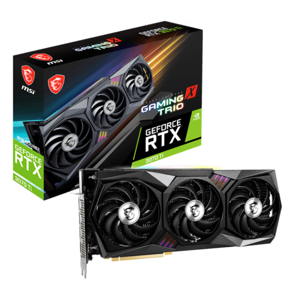 Graphic Card Nvidia Geforce Rtx 3070 ti 8gb Ddr6X Msi Gaming x trio