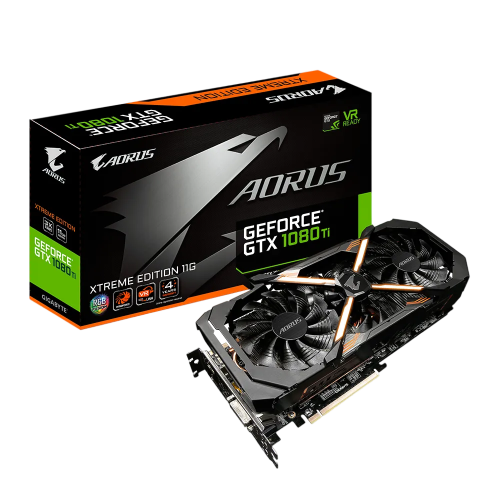 Graphic Card Nvidia Geforce Gtx 1080 Ti 11GB Ddr5X AORUS Extreme Edition