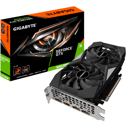Graphic Card Nvidia Geforce GTX1660 Super 6gb Gigabyte oc ddr6