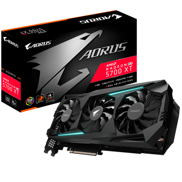Graphic Card AMD Redeon Rx 5700 xt 8gb ddr6 Aorus