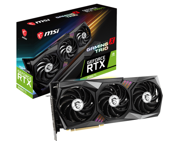 RTX 3060 Ti 8GB Msi GamingX Trio