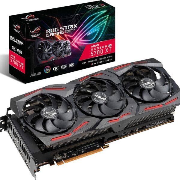 بطاقة جرافيك Rx 5700 XT 8GB Asus Strix - أداء استثنائي في الألعاب بدقة 4K