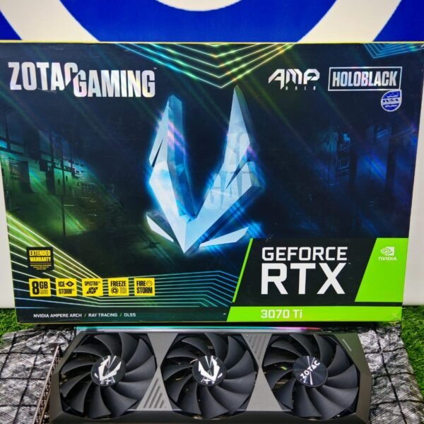 Graphic Card Nvidia Geforce RTX 3070 Ti 8GB Ddr6x Zotac AMP Holo
