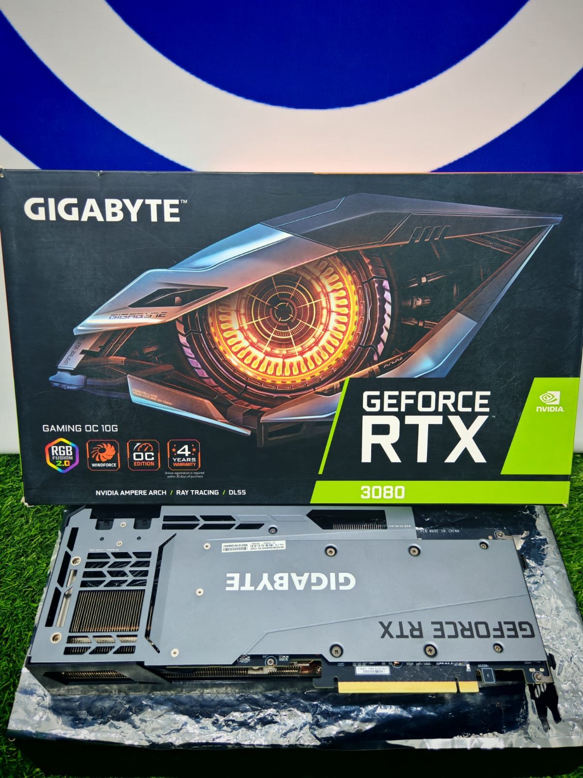 Graphic Card Nvidia Geforce RTX 3080 10GB Ddr6X Gigabyte Gaming OC