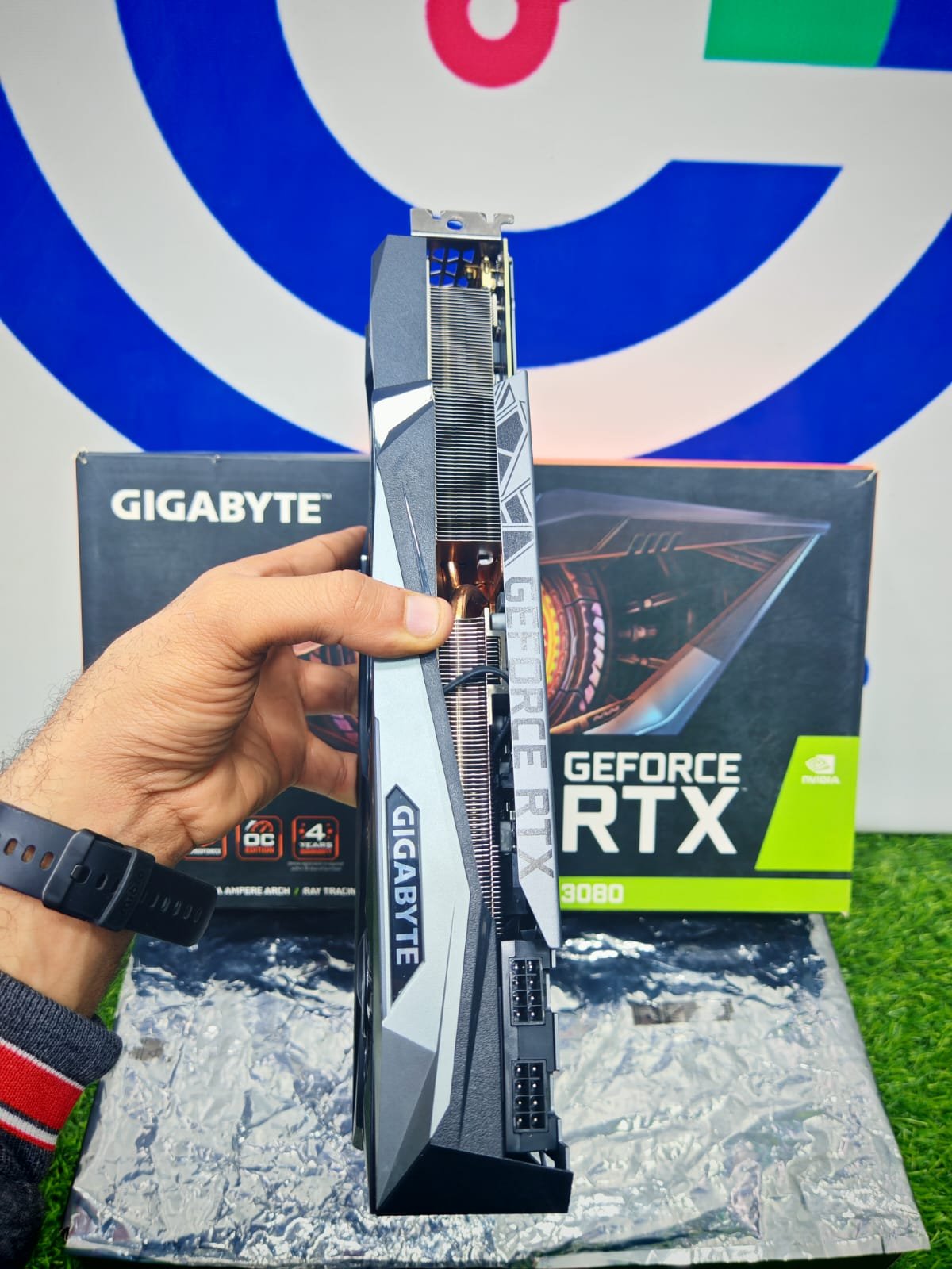 Graphic Card Nvidia Geforce RTX 3080 10GB Ddr6X Gigabyte Gaming OC