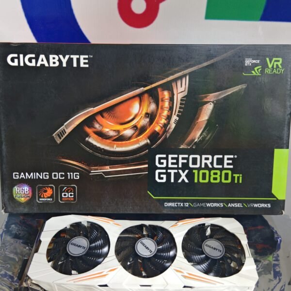 Graphic Card Nvidia Geforce Gtx 1080 Ti 11gb Ddr5X Gigabyte Gaming OC White