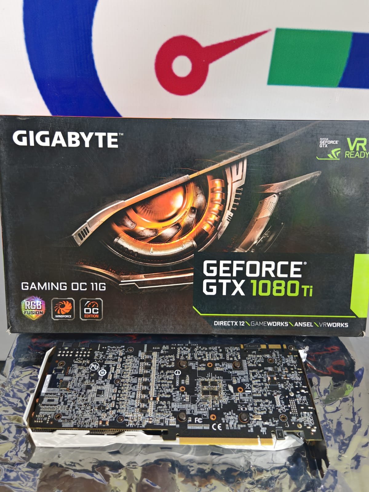 1080 Ti Overclock Edition Graphic Card Nvidia Geforce Gtx 1080 Ti 11gb  Ddr5X Gigabyte Gaming OC
