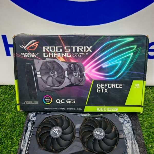 Graphic Card Nvidia Geforce Gtx 1660 super 6gb ddr6 Asus Rog Strix