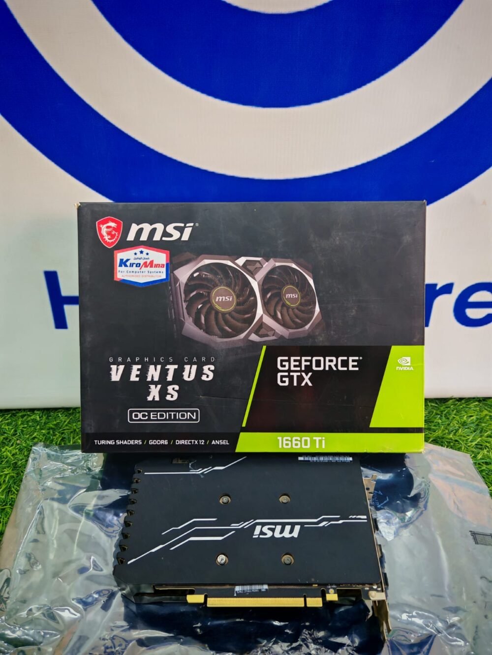 MSI Nvidia Geforce GTX 1660 Ti 6GB GDDR6 Ventus Dual Fan Graphics Card