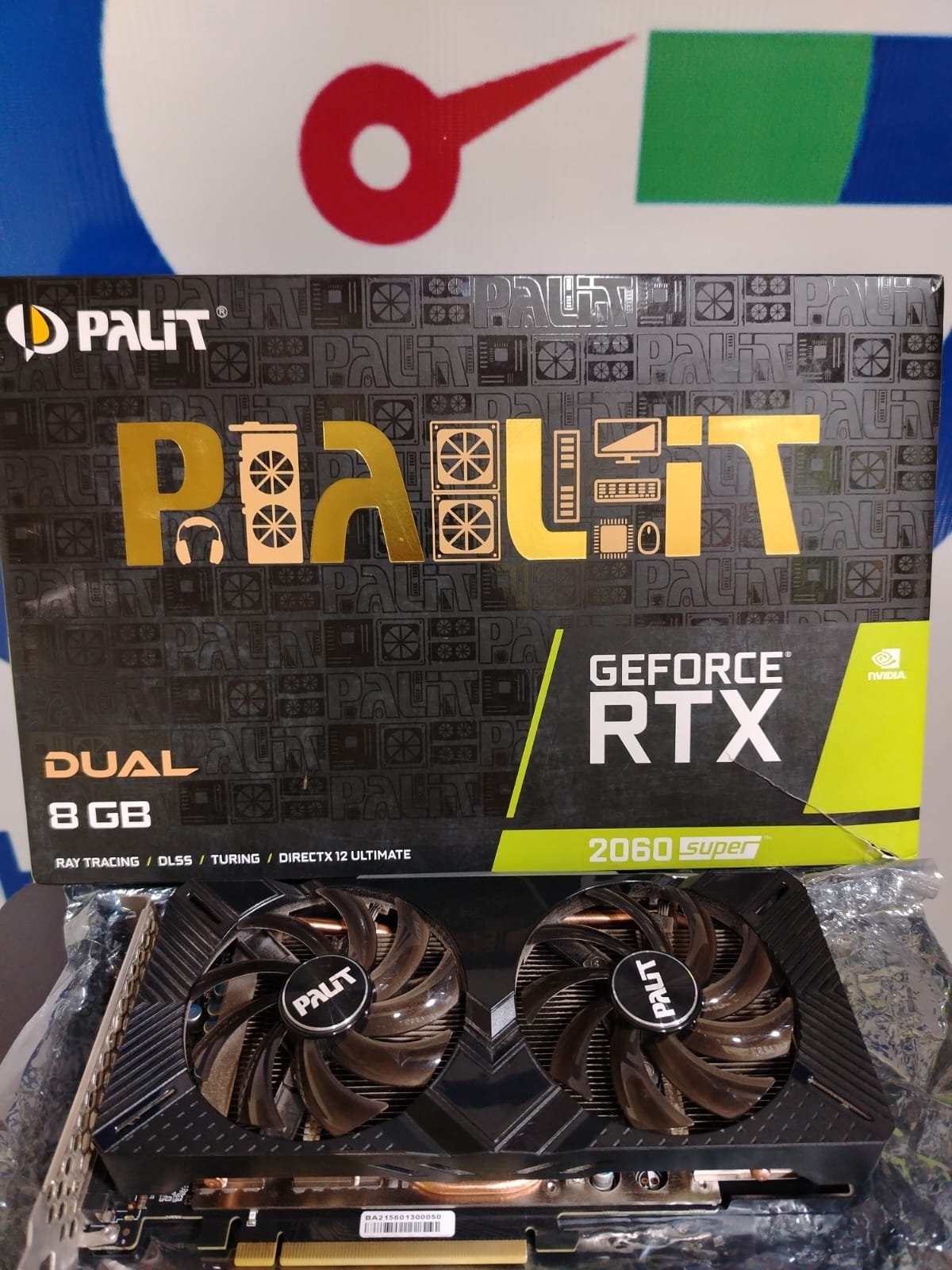 Palit GeForce RTX 2060 SUPER Dual 8GB 【グラフィックスカード】