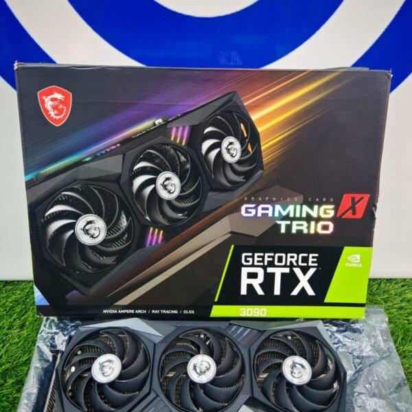 Graphic Card Nvidia Geforce RTX 3090 24GB Ddr6X MSI Gaming X Trio