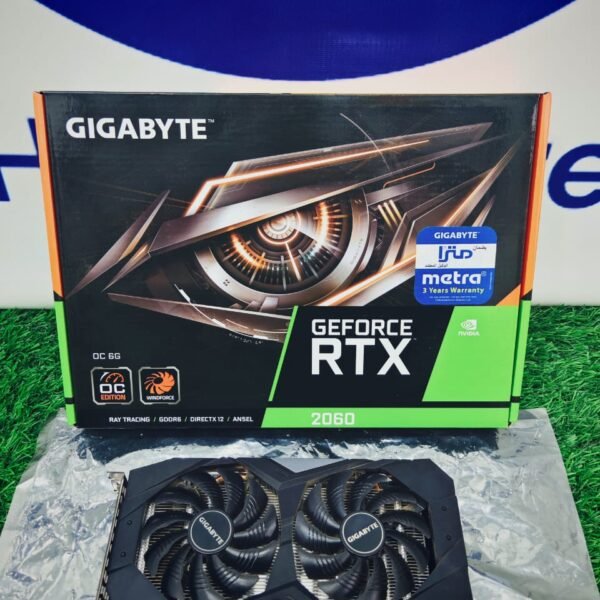 Graphic Card Nvidia Rtx 2060 6gb Ddr6 Gigabyte Windforce OC