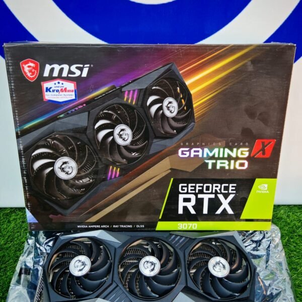 Graphic Card Nvidia Geforce RTX 3070 8GB GDDR6 MSI Gaming X Trio
