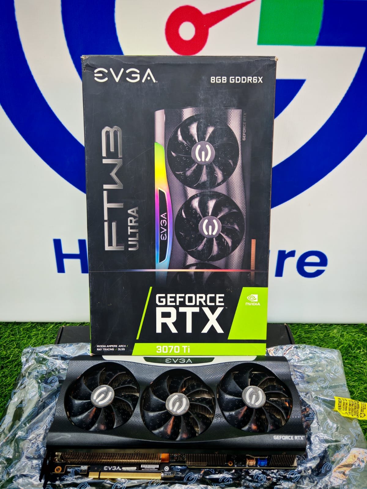 Graphic Card Nvidia Geforce RTX 3070 Ti 8GB GDDR6X Evga FTW3 Ultra
