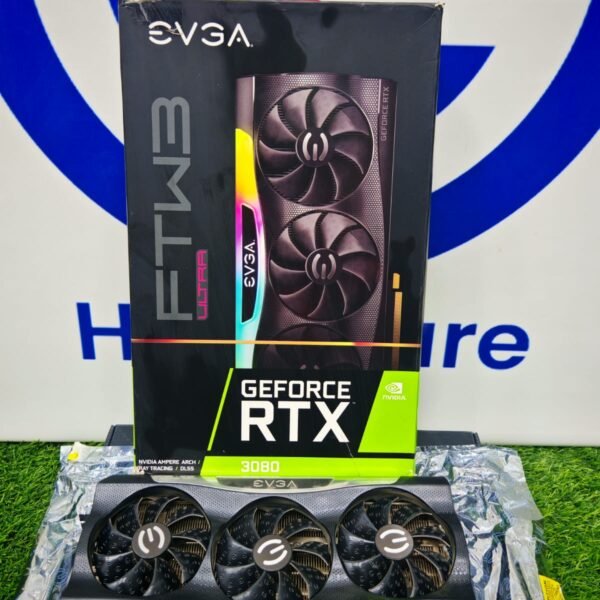Graphic Card Nvidia Geforce RTX 3080 10gb ddr6X EVGA FTW3 Ultra
