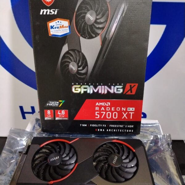 Graphic Card Amd Redeon Rx 5700 xt 8gb ddr6 Msi Gaming X