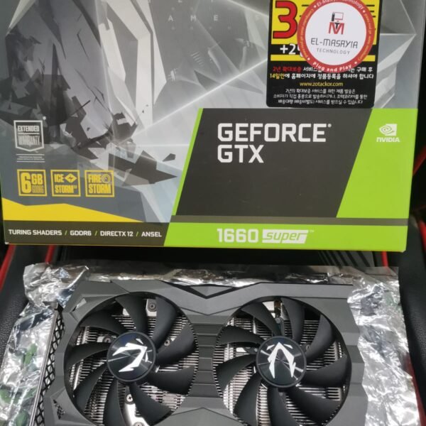 GTX 1660S Zotac AMP
