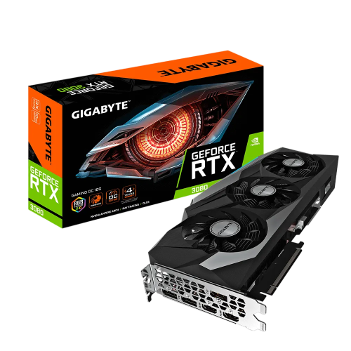 Graphic Card Nvidia Geforce RTX 3080 10GB Ddr6X Gigabyte Gaming OC