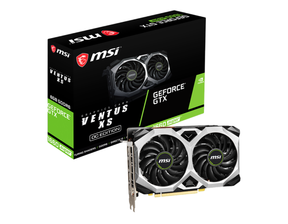 بطاقة GTX 1660 Super 6GB من MSI Ventus - أداء قوي للألعاب والتطبيقات الاحترافية