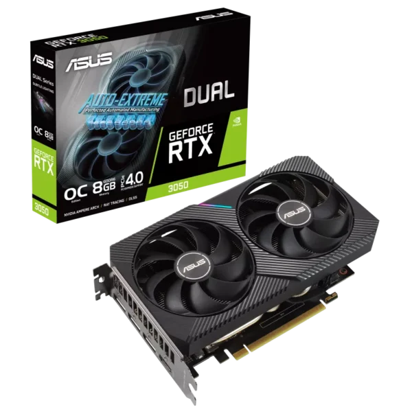Graphic Card Nvidia Geforce RTX 3050 8GB ASUS DUAL Ddr6