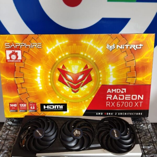 Graphic Card AMD Radeon™ Rx 6700 xt 12gb Sapphire nitro plus