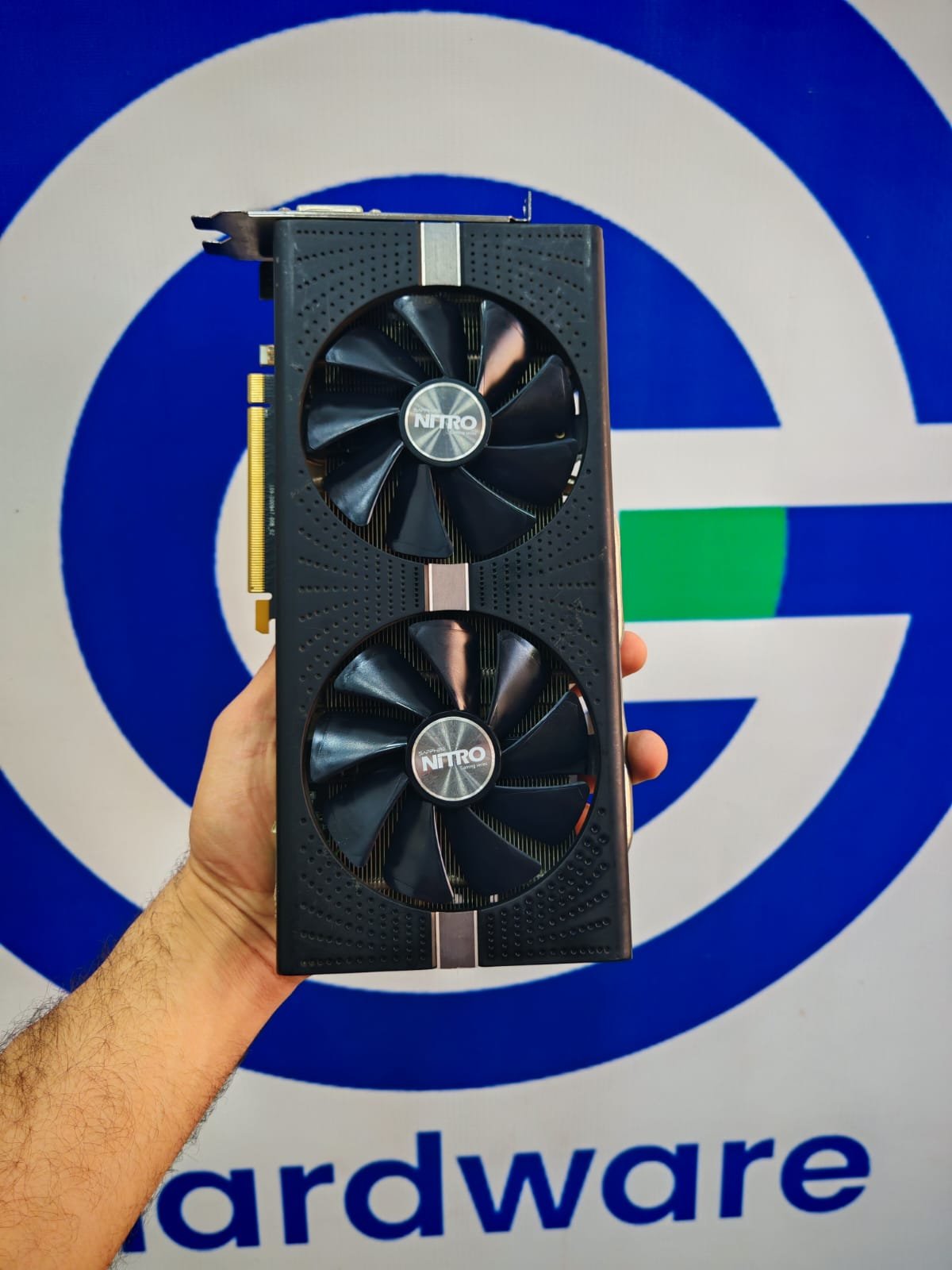 Graphic Card Amd Redeon Rx 570 4gb Ddr5 Sapphire Nitro Plus Dual fan