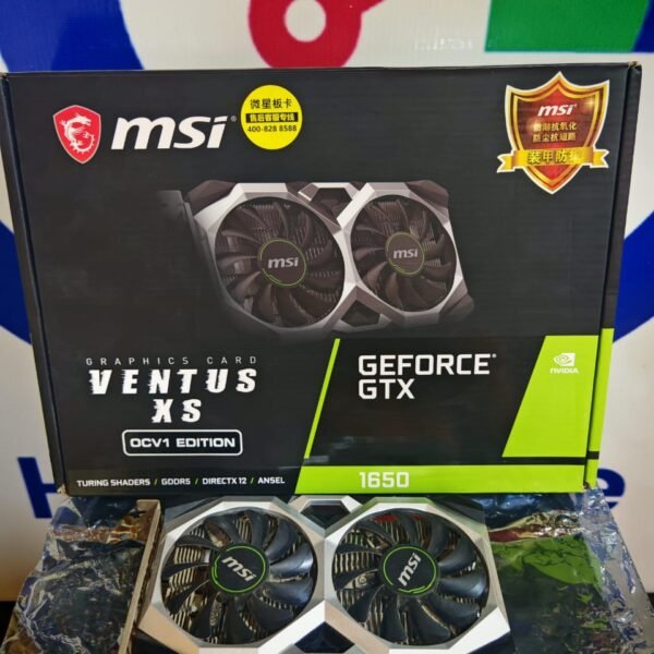 Graphic Card Nvidia Geforce Gtx 1650 4GB Msi Ventus XS OCV1 Edition