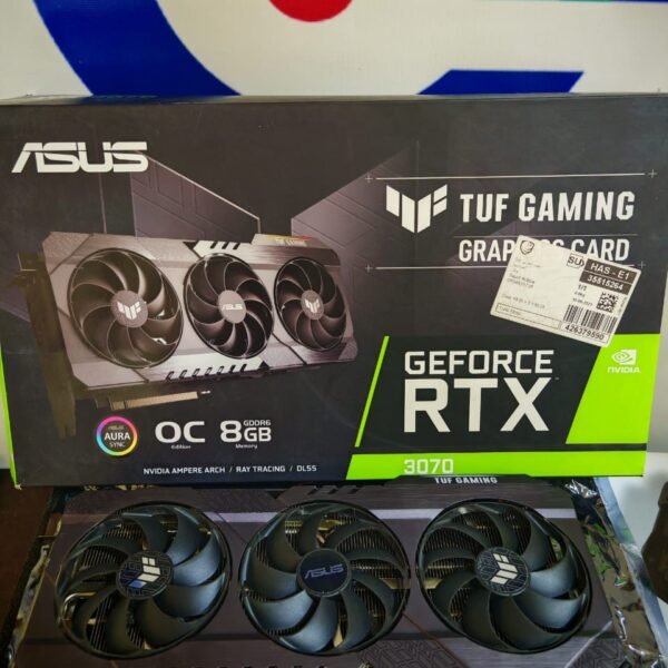 Graphic Card Nvidia Geforce Rtx 3070 8gb Asus Tuf Gaming oc ddr6