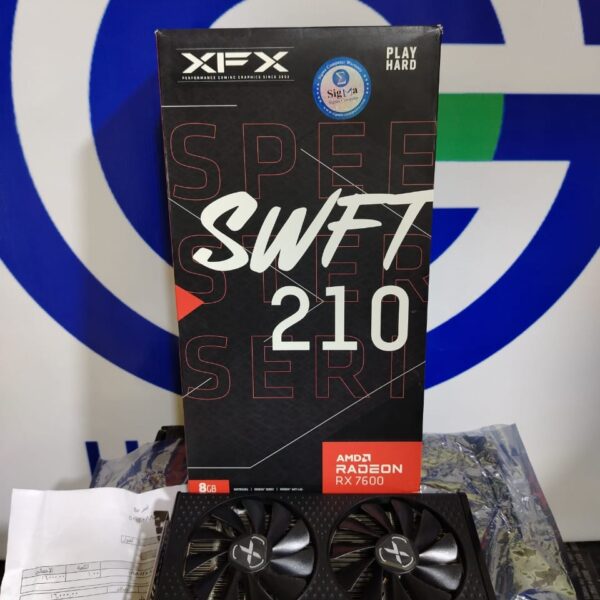 Graphic Card Amd Redeon Rx 7600 8GB XFX