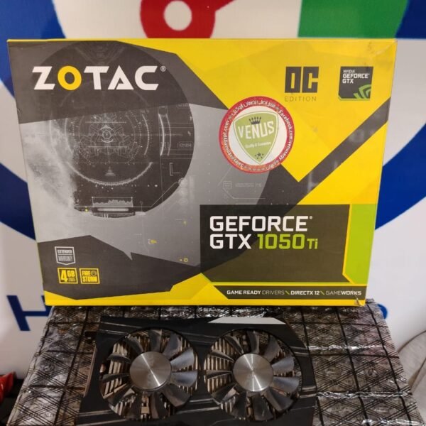 Graphic Card Nvidia Geforce Gtx 1050 ti 4gb Zotac