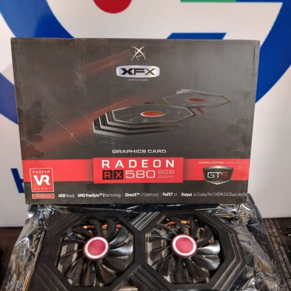Graphic Card AMD Redeon Rx 580 8gb ddr5 Xfx