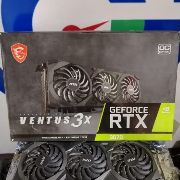 Graphic Card Nvidia Geforce Rtx 3070 8gb ddr6 Msi Ventus 3x