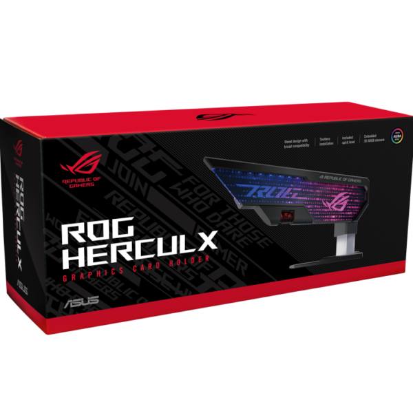 Rog Herculx graphic card holder