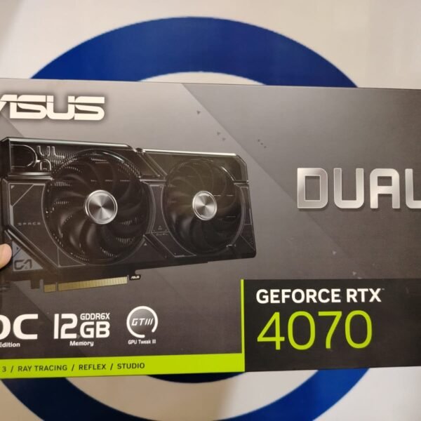 Graphic Card Geforce RTX 4070 Asus Dual 12gb ddr6X - New