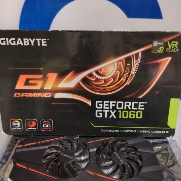 Graphic Card Nvidia Geforce Gtx 1060 6gb ddr5 Gigabyte G1 Gaming