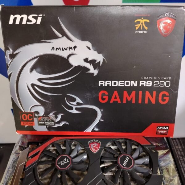 Graphic Card AMD Redeon R9 290 4gb ddr5 Msi Gaming