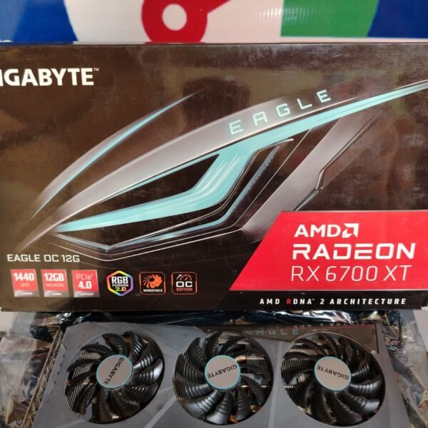 Graphic Card Amd Redeon Rx 6700 xt 12gb Ddr6 Gigabyte Eagle oc