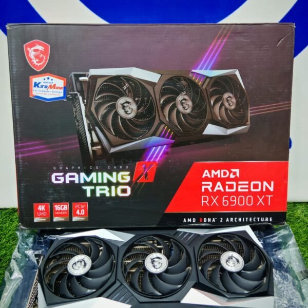 Graphic Card AMD Redeon Rx 6900 xt 16gb ddr6 Msi Gaming X Trio
