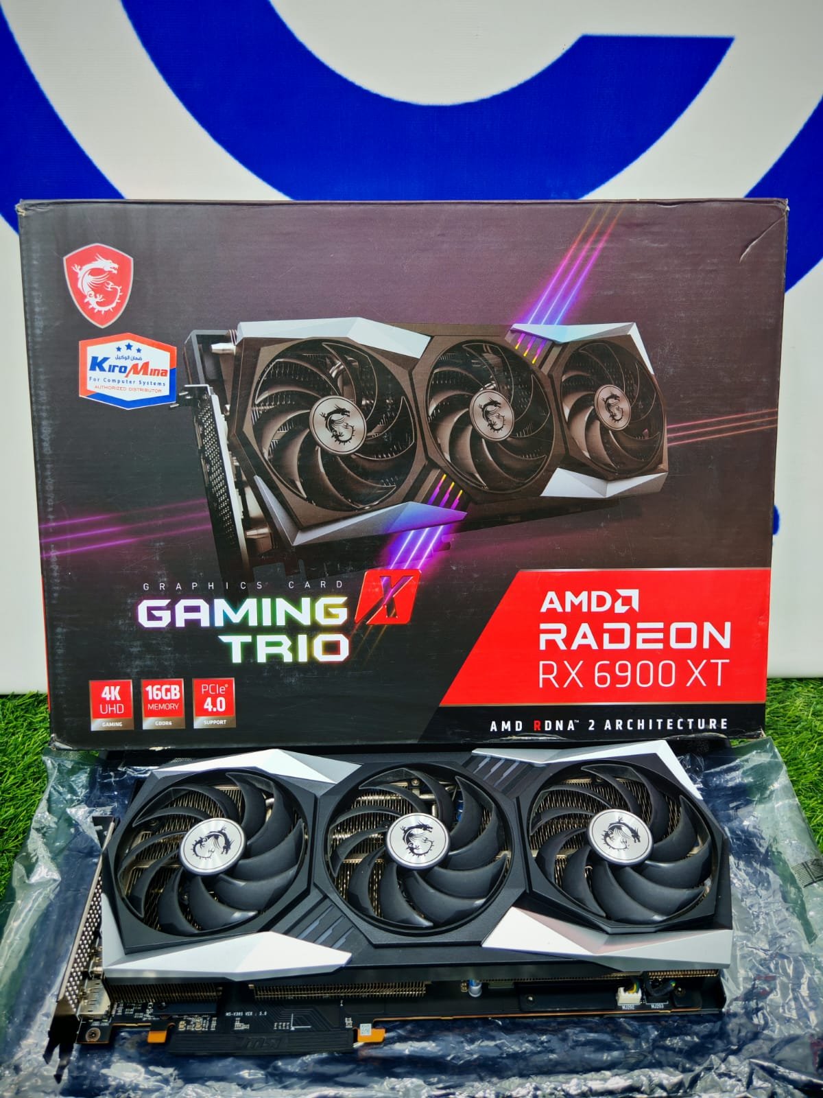 Graphic Card AMD Redeon Rx 6900 xt 16gb ddr6 Msi Gaming X Trio