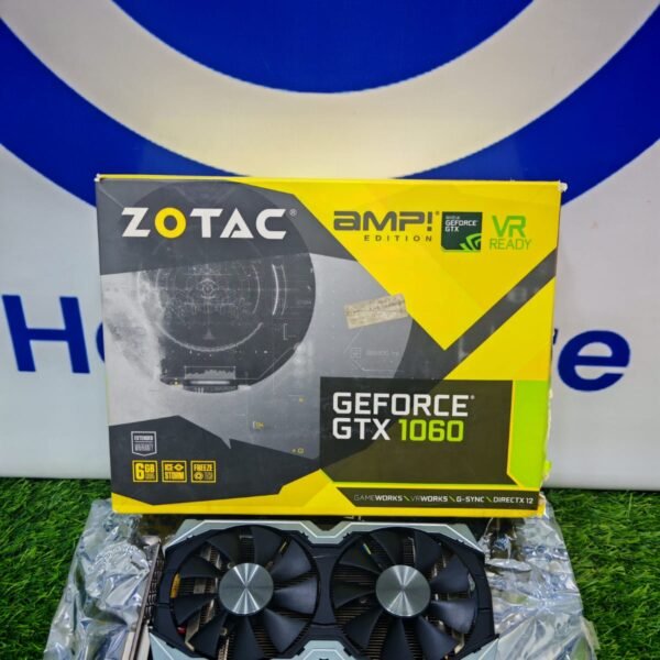 Graphic Card Nvidia Geforce Gtx 1060 6gb ddr5 Zotac AMP Edition VR Ready