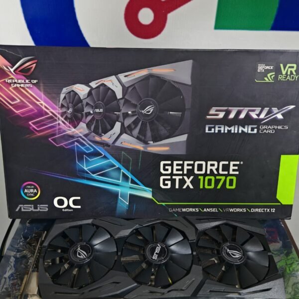 Graphic Card Nvidia Geforce Gtx 1070 8gb ddr5 Asus ROG Strix OC
