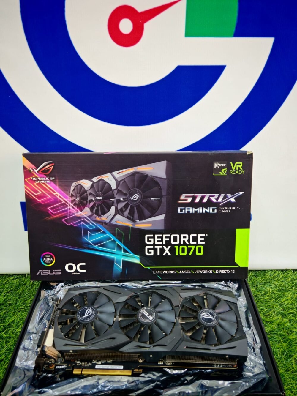 Graphic Card Nvidia Geforce Gtx 1070 8gb Ddr5 Asus Rog Strix Gaming oc Edition