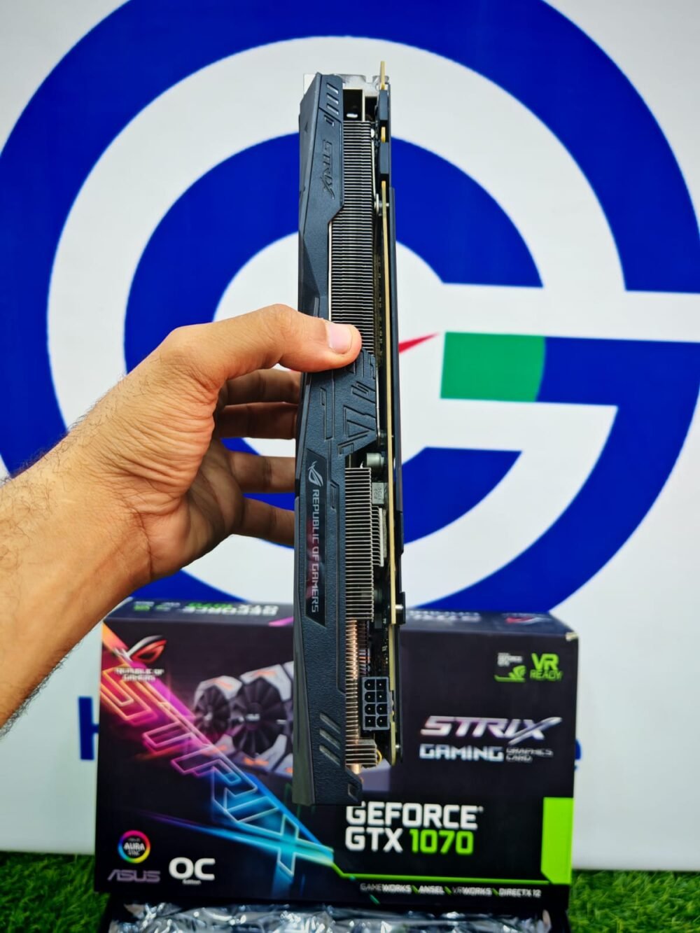 Graphic Card Nvidia Geforce Gtx 1070 8gb Ddr5 Asus Rog Strix Gaming oc Edition
