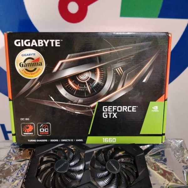 Graphic Card Nvidia Geforce Gtx 1660 6gb Gigabyte oc ddr5