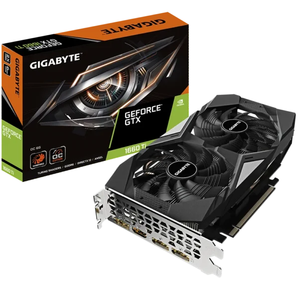 Graphic Card Nvidia Geforce Gtx 1660 ti Gigabyte oc 6gb ddr6