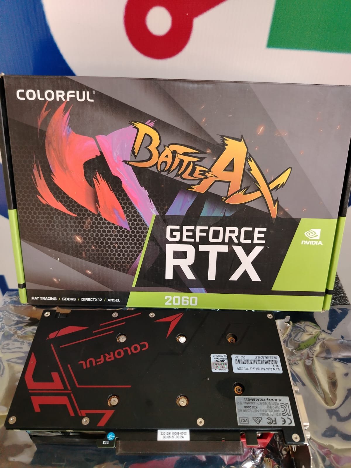 Graphic Card Nvidia Geforce Rtx 2060 6gb ddr6 Coloful gc