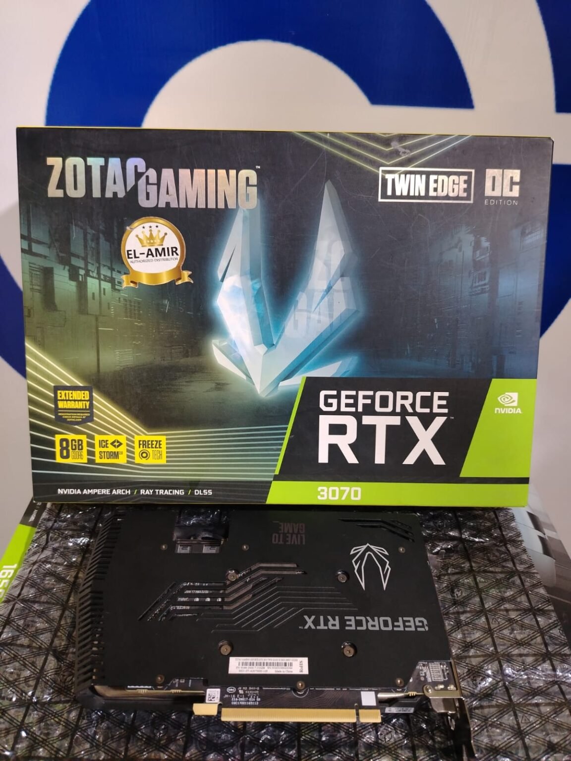 Graphic Card Nvidia Geforce Rtx 3070 8gb ddr6 Zotac Gaming Twen Edg oc ...