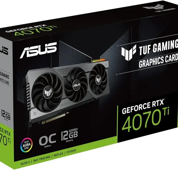 Graphic Card Nvidia Geforce Rtx 4070 ti 12gb ddr6x Asus Tuf Gaming oc Edition